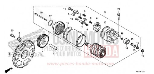 STARTER MOTOR SH300AG de 2016